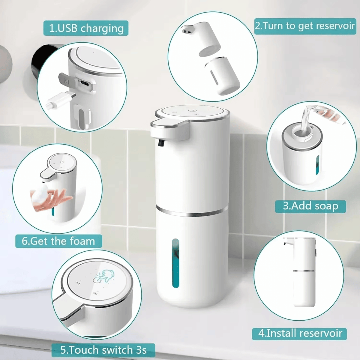 Vivrevo™ Automatic Soap Dispenser